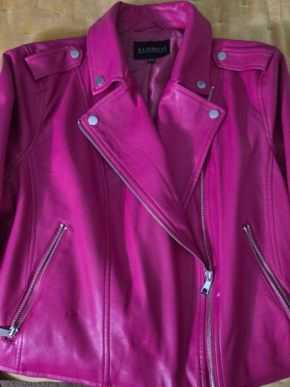 Pink Moto Jacket
